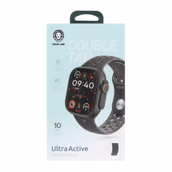 ساعت هوشمند Green Lion مدل Ultra Active GNUT49BKMSBK – مشکی – GRM-کد4088