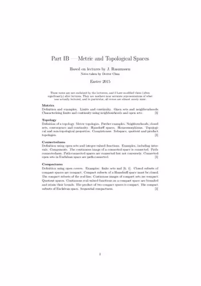 خرید و دانلود نسخه کامل کتاب Metric and Topological Spaces