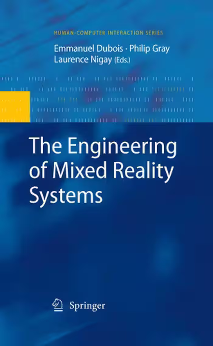 خرید و دانلود نسخه کامل کتاب The engineering of mixed reality systems