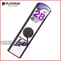 مغزی مداد مکانیکی 40 عددی پلاتینیوم 0.7  platinum mechanical pencil lead 0.7