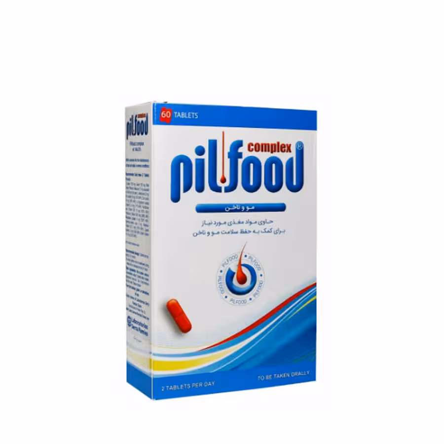 قرص پیلفود کمپلکس مو و ناخن 60 عدد