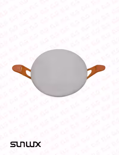 پنل ال ای دی قابل تنظیم 10 وات توکار گرد | سان لوکس | مدل FP10R