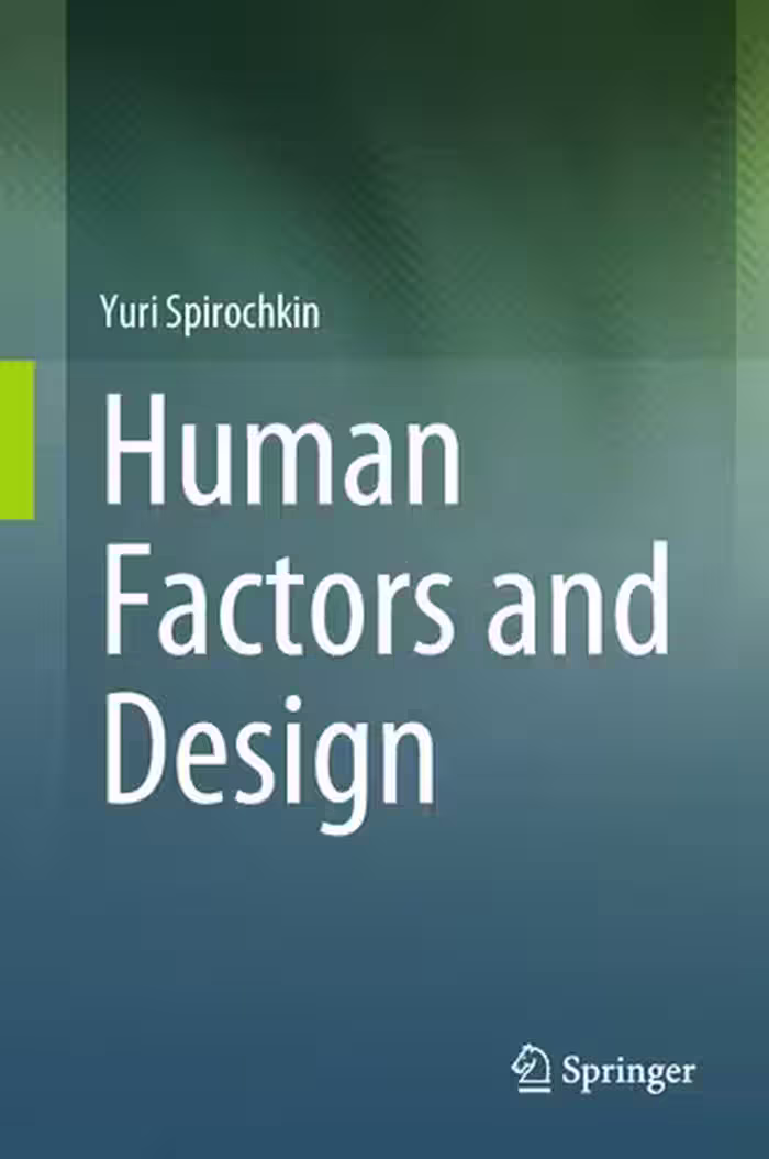 خرید و دانلود نسخه کامل کتاب Human Factors and Design