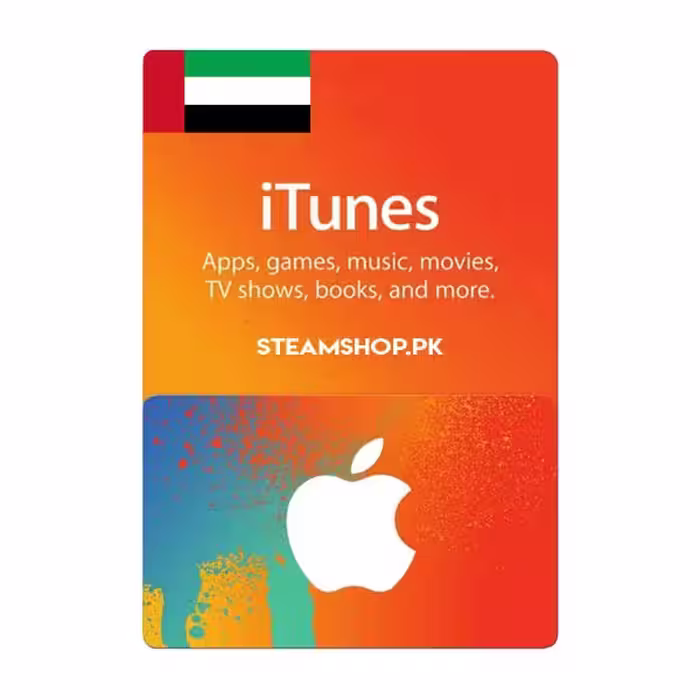 خرید گیفت کارت اپل 50درهم Apple iTunes Gift Card با بهترین قیمت