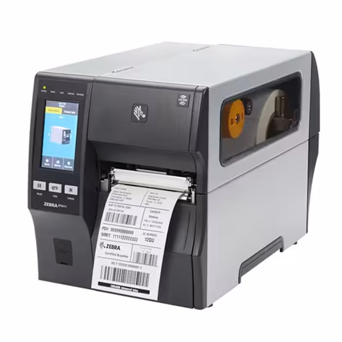 لیبل پرینتر زبرا مدل Zt411 به همراه کاتر