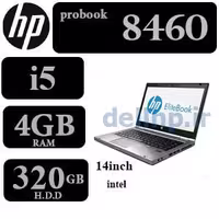 لپ تاپ 14 اینچی اچ پی مدل 8460 پردازنده i5 رم 4GB حافظه 320GB