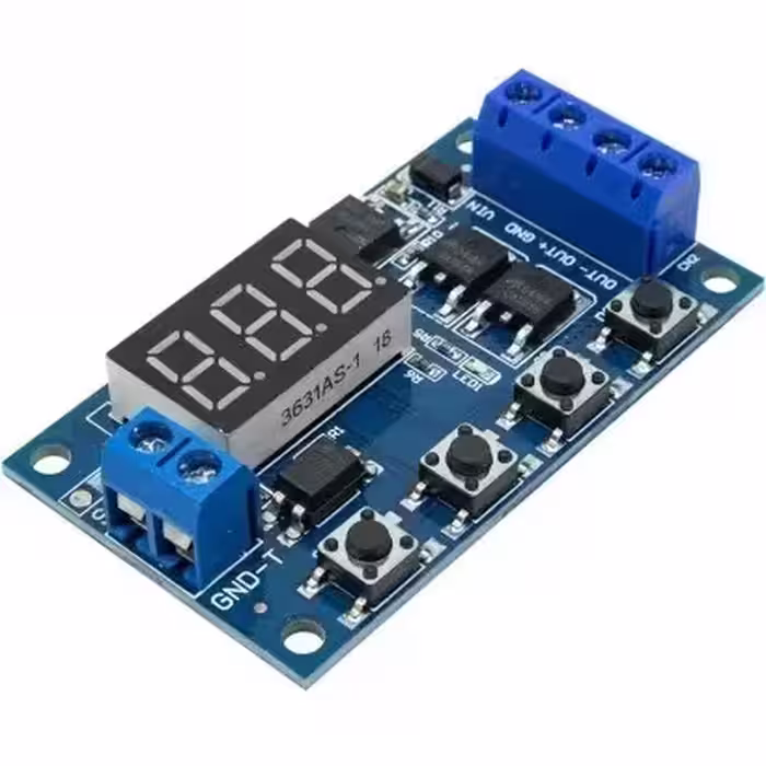 ماژول تایمر قابل تنظیم 5 تا 30 ولت با خروجی CMOS
