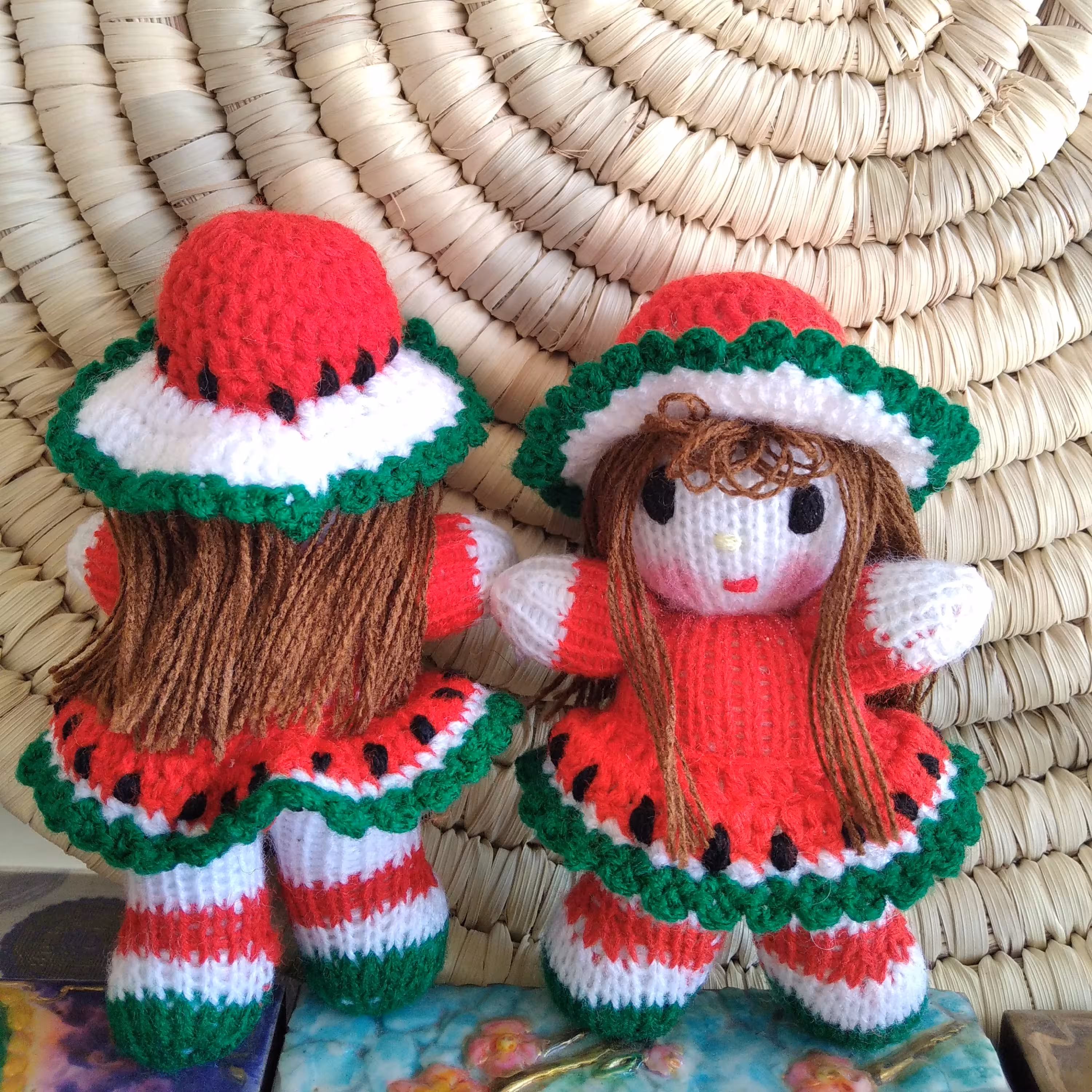 عروسک بافتنی یلدا