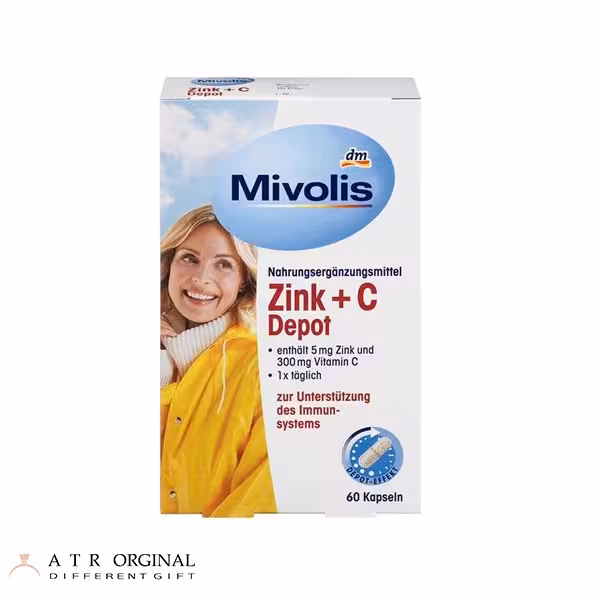 کپسول زینک و ویتامین سی Depot میولیس