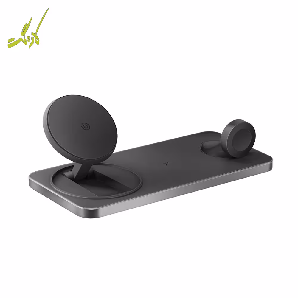 شارژر بیسیم 3 در 1 بازیک Bazic GoMag Station