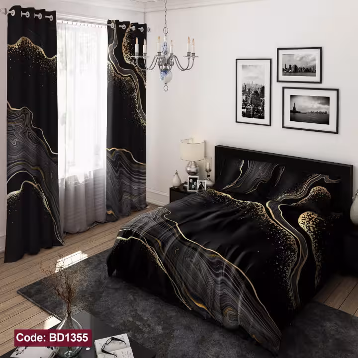 روتختی مدل ماربل مشکی کد BD1355