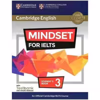 کتاب  Cambridge English Mindset For IELTS 3 رحلی بزرگ چاپ رنگی باکیفیت