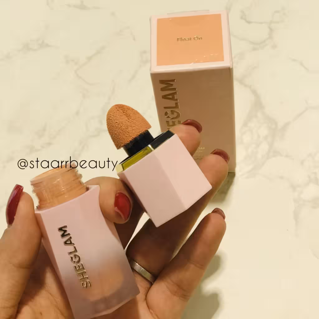 رژگونه مایع اسفنجی شیگلم float on (SHEGLAM COLOR BLOOM LIQUID BLUSH)