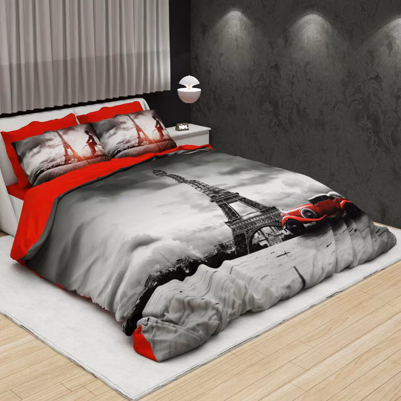 سرویس لحاف روتختی ترکسان کد D99 دو نفره 6 تکه