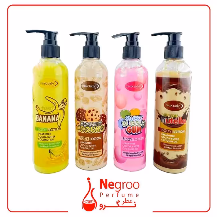 لوسیون بدن پمپی فانتزی مکس لیدی 250 گرم MAX LADY