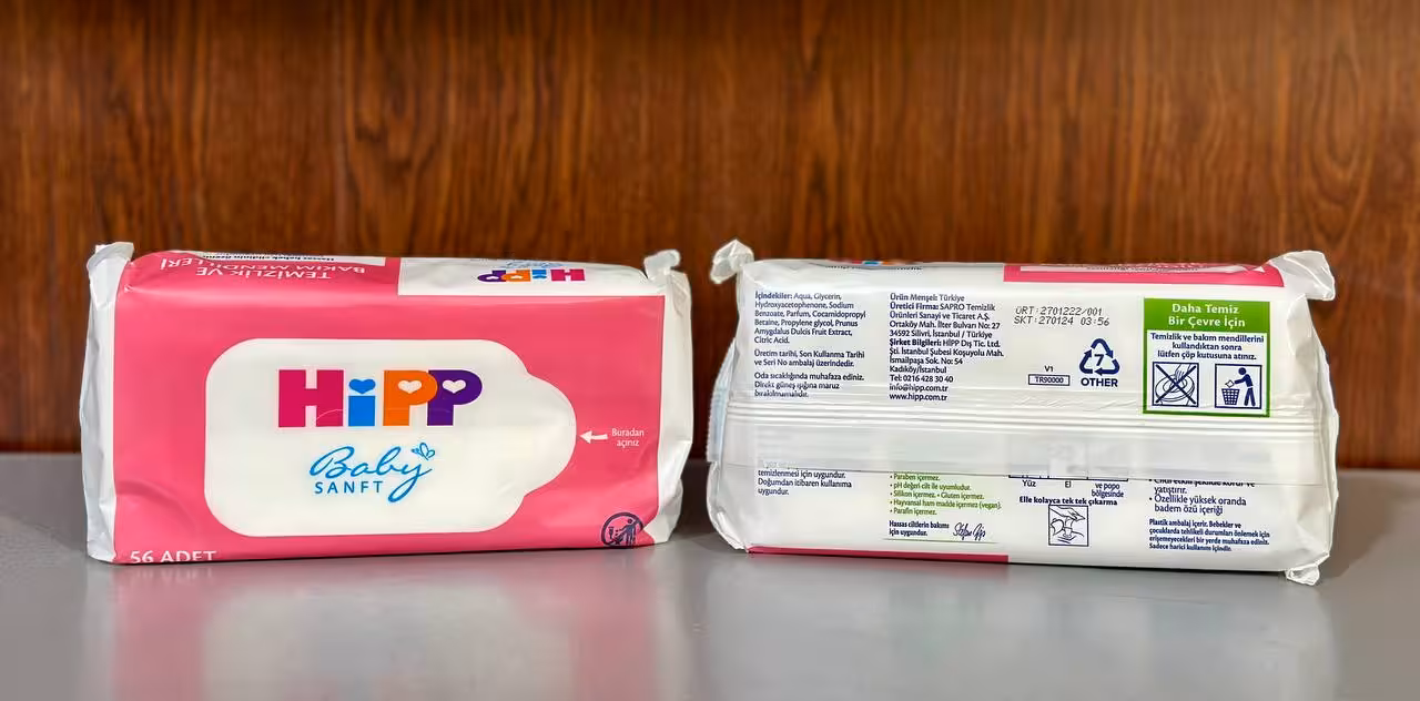 دستمال مرطوب کودک هیپ ضدحساسیت 56برگ