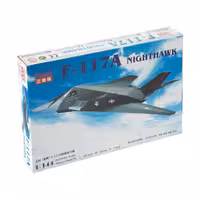 ساختنی ماکت هواپیما جنگنده مدل F-117A NIGHTHAWK کد 3243
