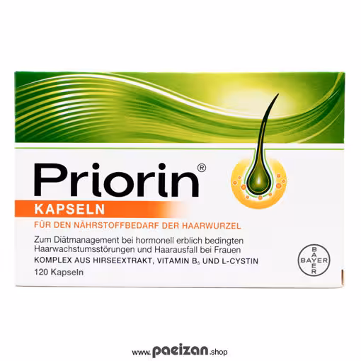 کپسول درمان ریزش موی پریورین Priorin بایر آلمان