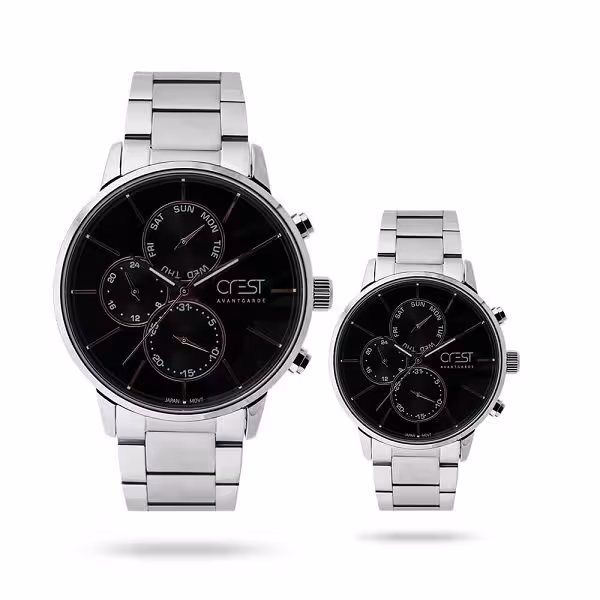 ساعت مچی ست مردانه و زنانه کرست مدل 6168/5