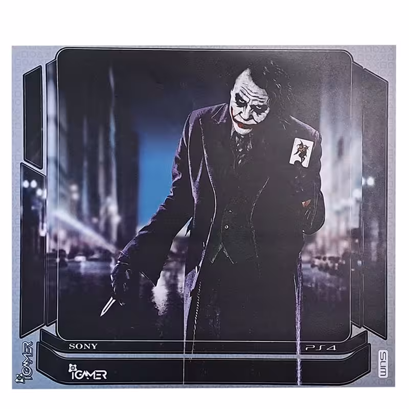 برچسب کنسول PS4 (iG) طرح جوکر joker