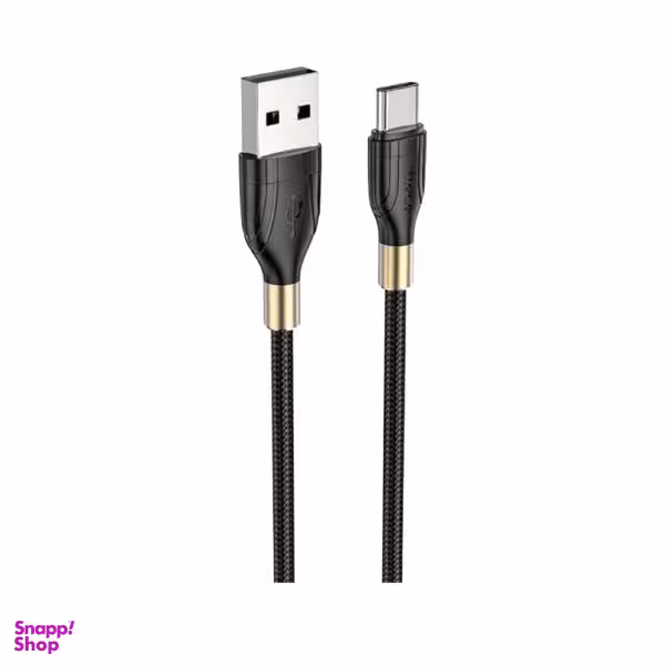 کابل تبدیل USB به USB-C هوکو مدل U92 طول 1.2 متر