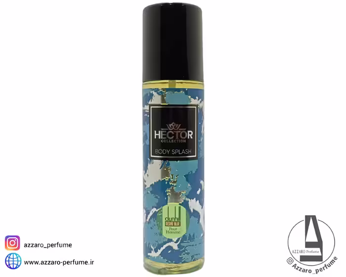 بادی اسپلش مردانه هکتور رایحه دانهیل آبی HECTOR Dunhill Desire Blue حجم 250 میل