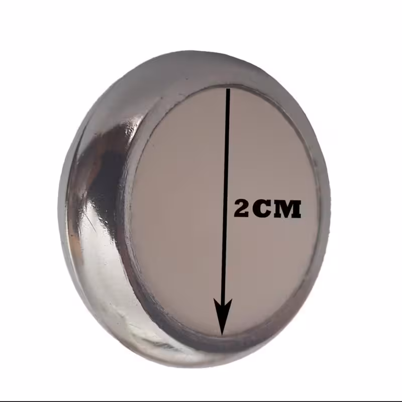 دستگیره کمد کشو کابینت بسته 10 عددی از جنس پلاستیک رنگ نقره ای