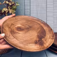سینی چوبی گردو کد 8005