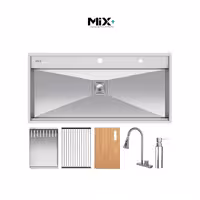 سینک دست ساز میکس پلاس مدل D104-A