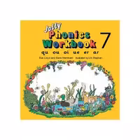 جولی فونیکس ورک بوک 7 | کتاب انگلیسی Jolly Phonics workbook 7