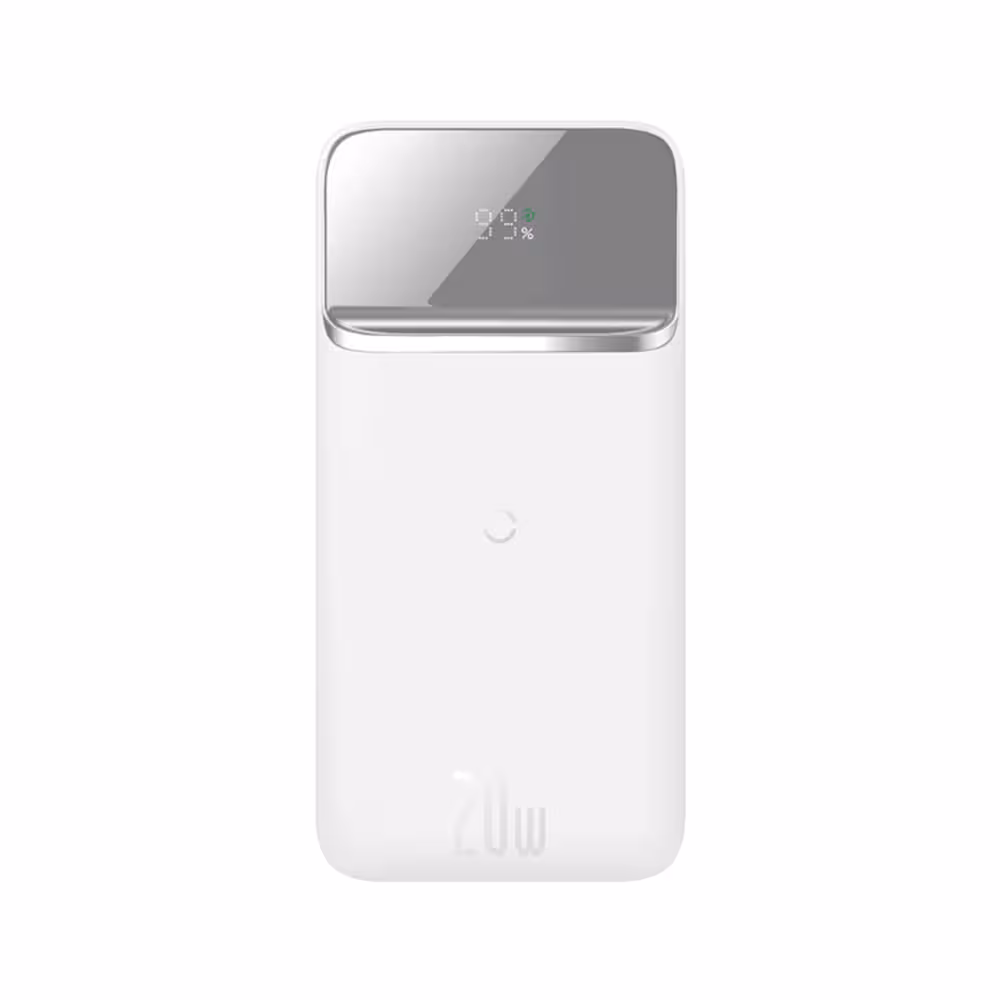 پاوربانک وایرلس 10000 مگنتی بیسوس Baseus Magnetic Wireless Quick Charge PPCXW10 PPMT توان 20 وات