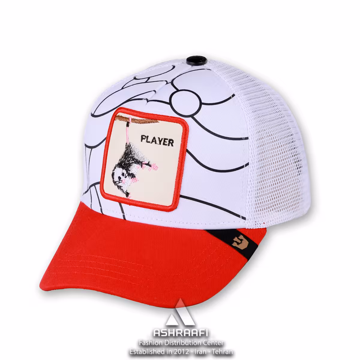 کلاه کپ گورین طرح موش Trucker Cap HA132