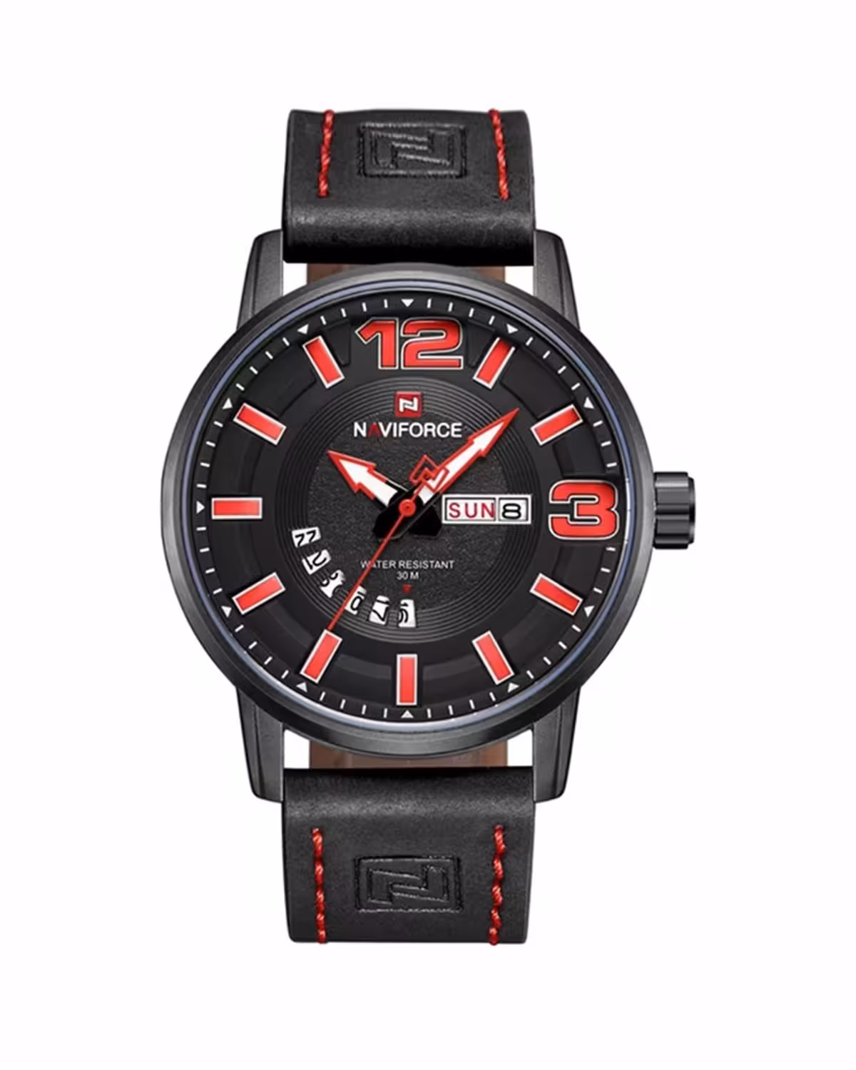 ساعت مچی مردانه ناوی فورس NAVIFORCE NF9143 B/R/B