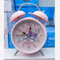 ساعت رومیزی زنگدار چراغدار فانتزی ( خرید عمده و تک ساعت رومیزی گناوه مارکت )1