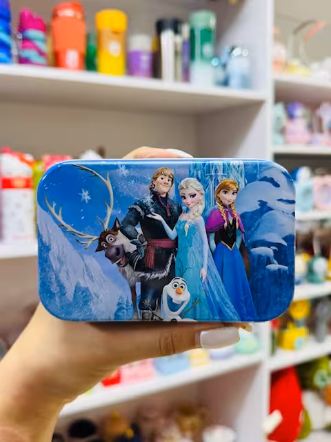 پازل 60 تکه جعبه فلزی فروزن