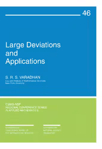 خرید و دانلود نسخه کامل کتاب Large Deviations and Applications