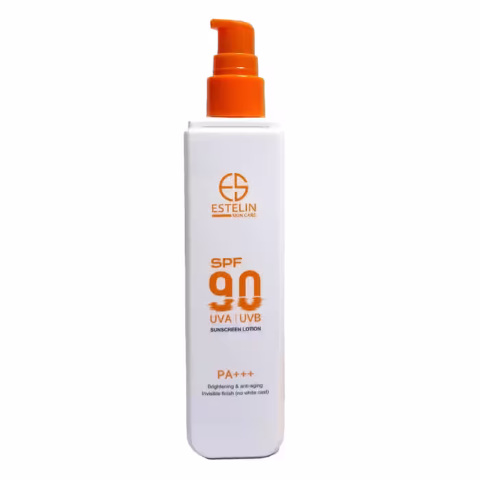 لوسیون ضدآفتاب استلین SPF 90 روشن‌کننده و جوانساز