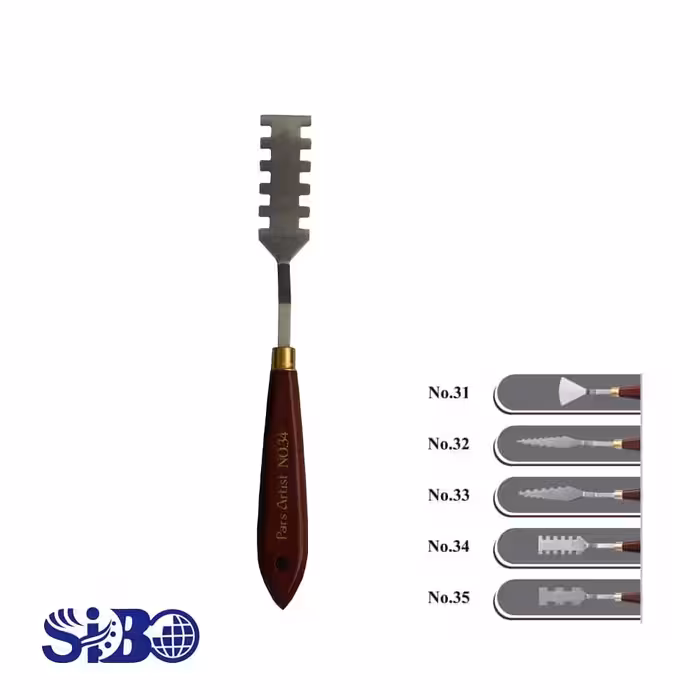 کاردک پارس آرتیست حرفه ای شماره 34