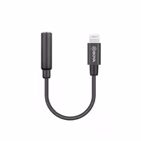 کابل Lightning به جک 3.5 میلی متری بویا مدل BY-K3