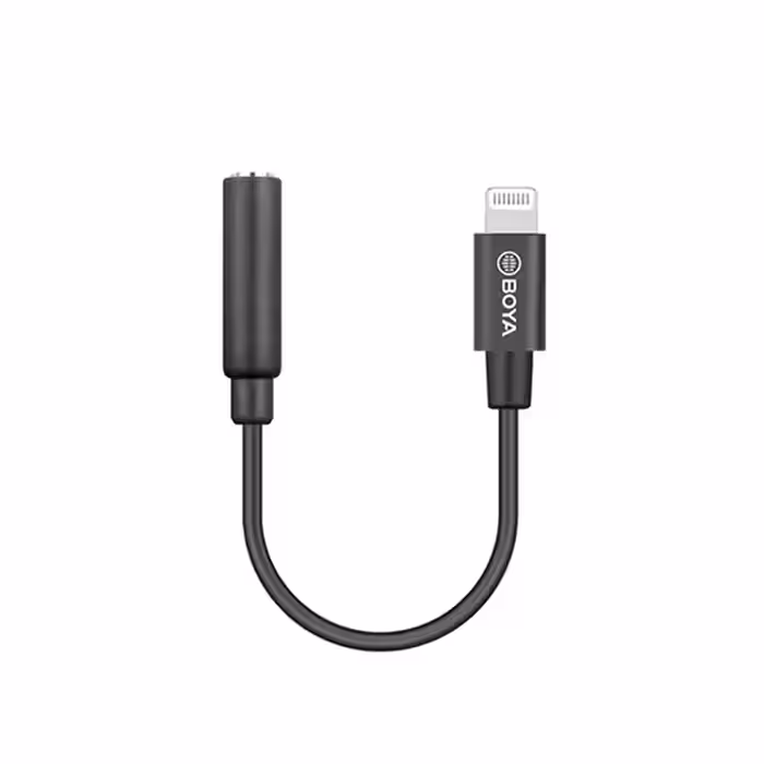 کابل Lightning به جک 3.5 میلی متری بویا مدل BY-K3