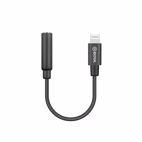 کابل Lightning به جک 3.5 میلی متری بویا مدل BY-K3