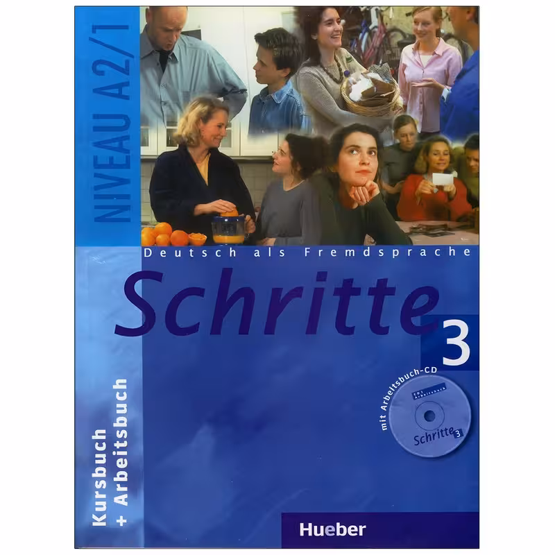 Schritte 3 NIVEAU A2-1 کتاب