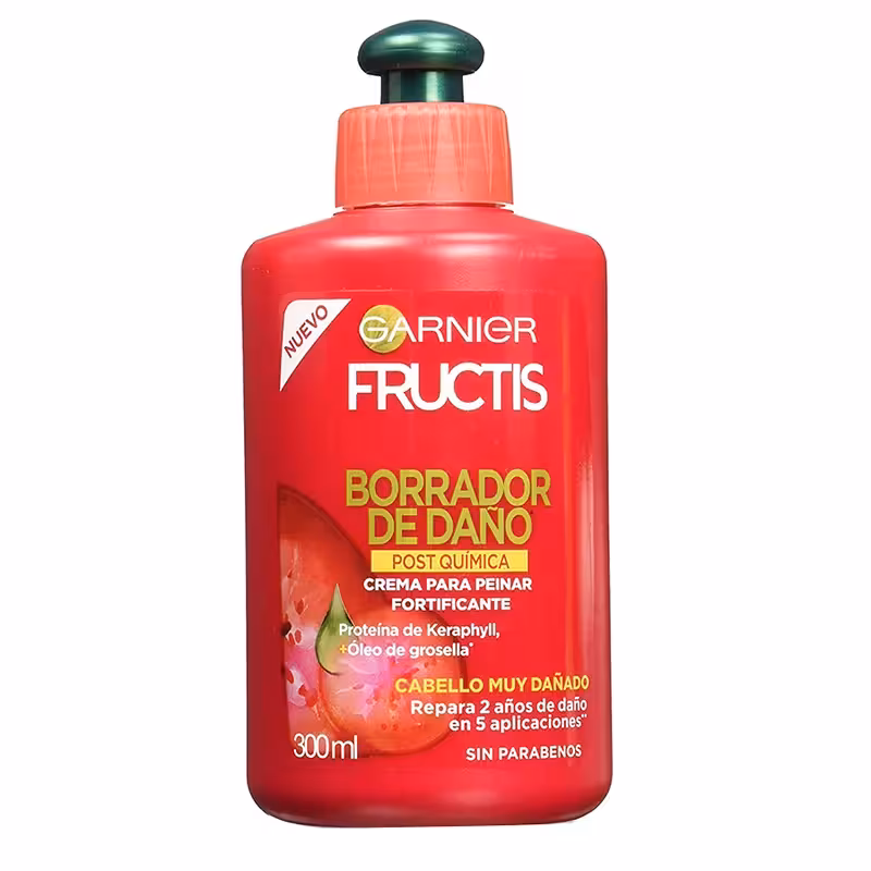 ماسک مو ترمیم کننده بعد از حمام فروکتیس گارنیر Garnier مدل Borrador Dedano