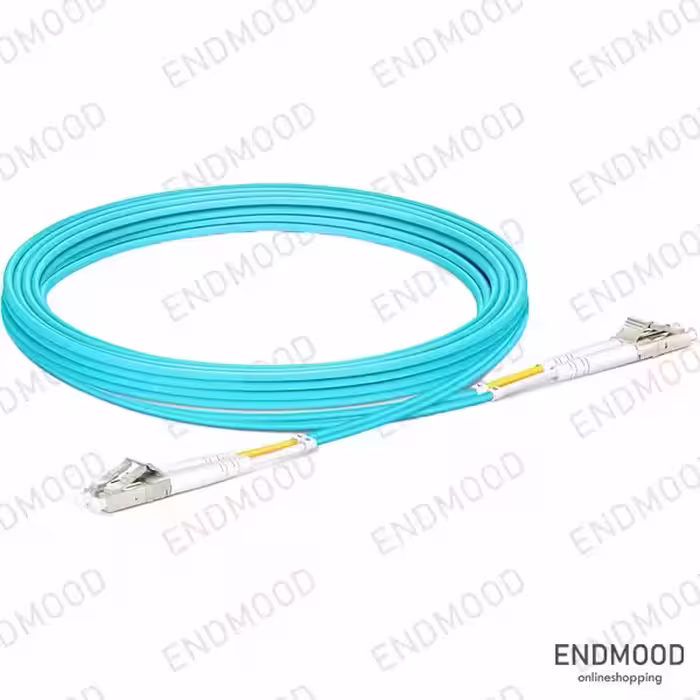 پچ کورد فیبر نوری 2 متری داپلکس نگزنس Nexans OM3 LC-LC