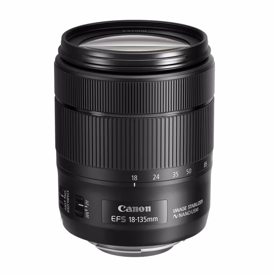 لنز کانن Canon EF-S 18-135mm f/3.5-5.6 IS USM no box