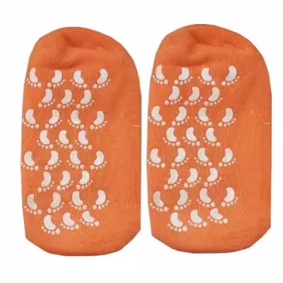 جوراب طبی ضد ترک پا رنگ نارنجی