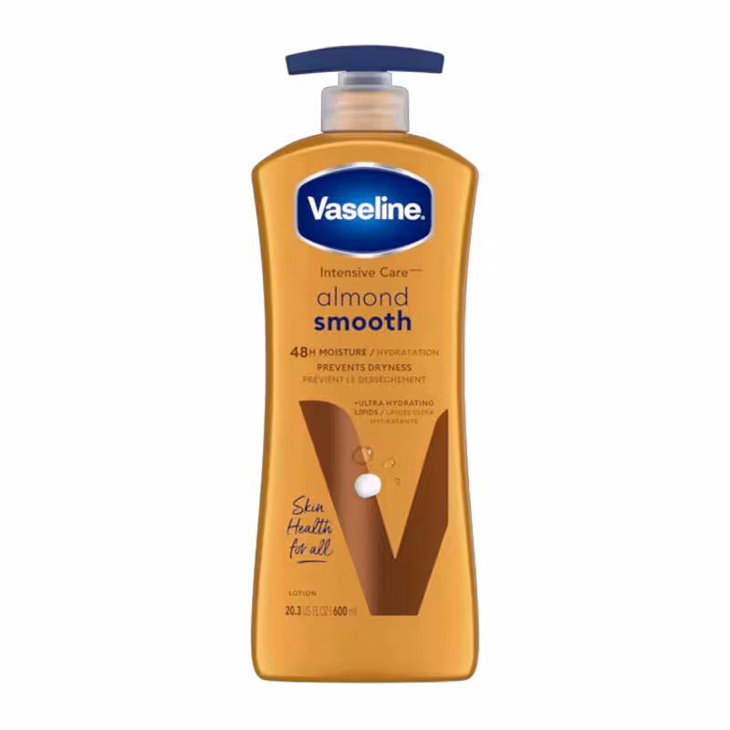 لوسیون بدن وازلین Vaseline مدل Almond Smooth حجم 600ml