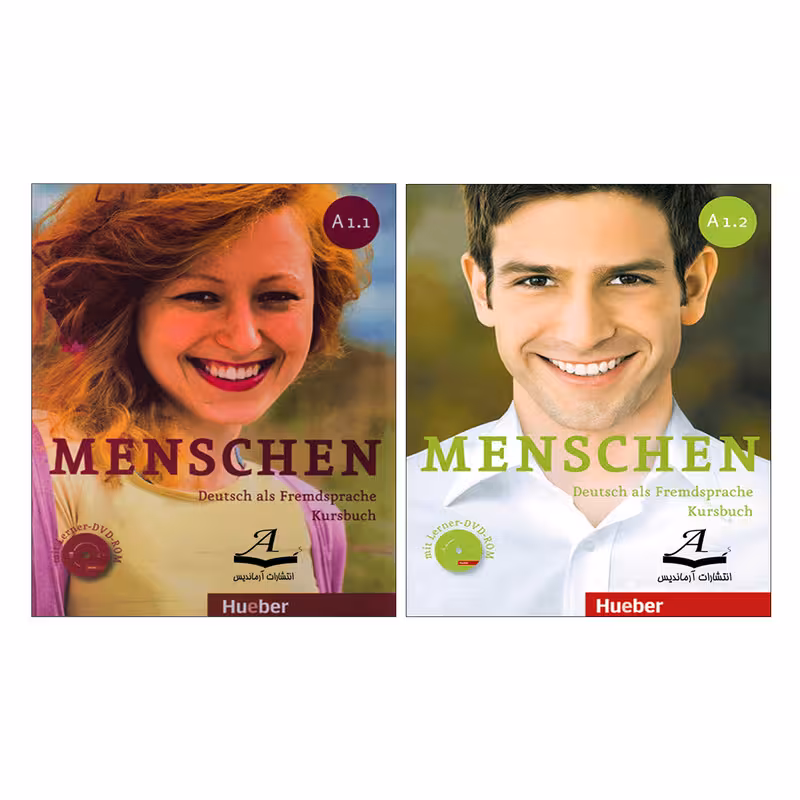 کتاب menschen A1 اثر جمعی از نویسندگان انتشارات آرماندیس 2 جلدی