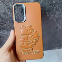 قاب گوشی سامسونگ A15 طرح عروسکی چرمی ژله ای