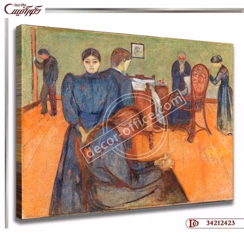 تابلو مرگ در اتاق بیمار R2423